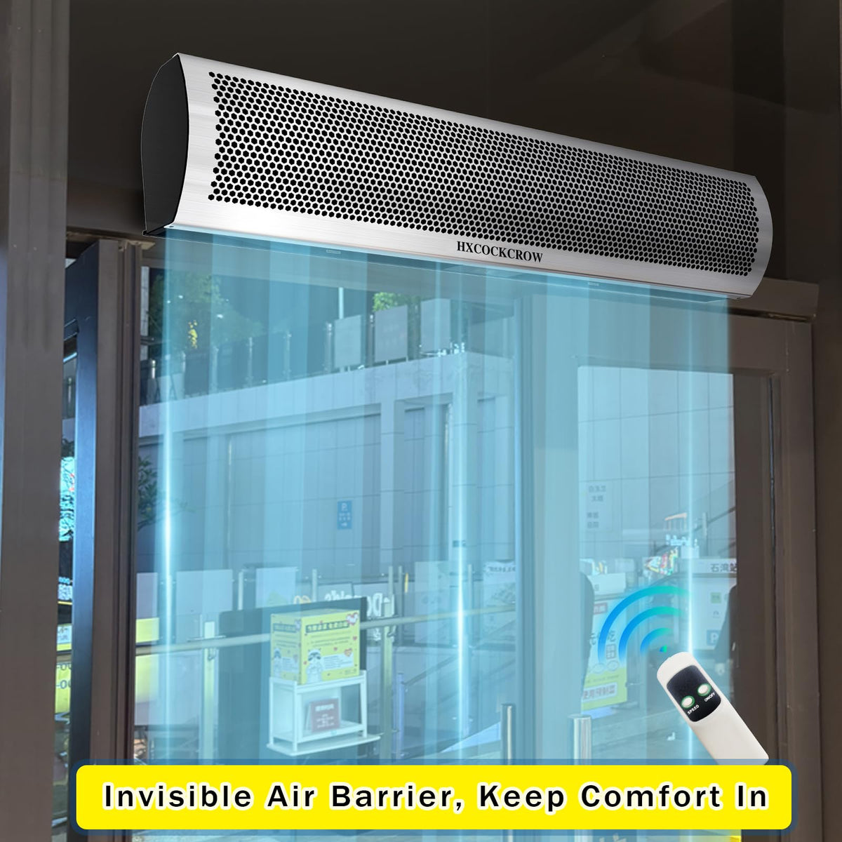 36 Inch Stainless Steel Air Curtain Door Fan I491644