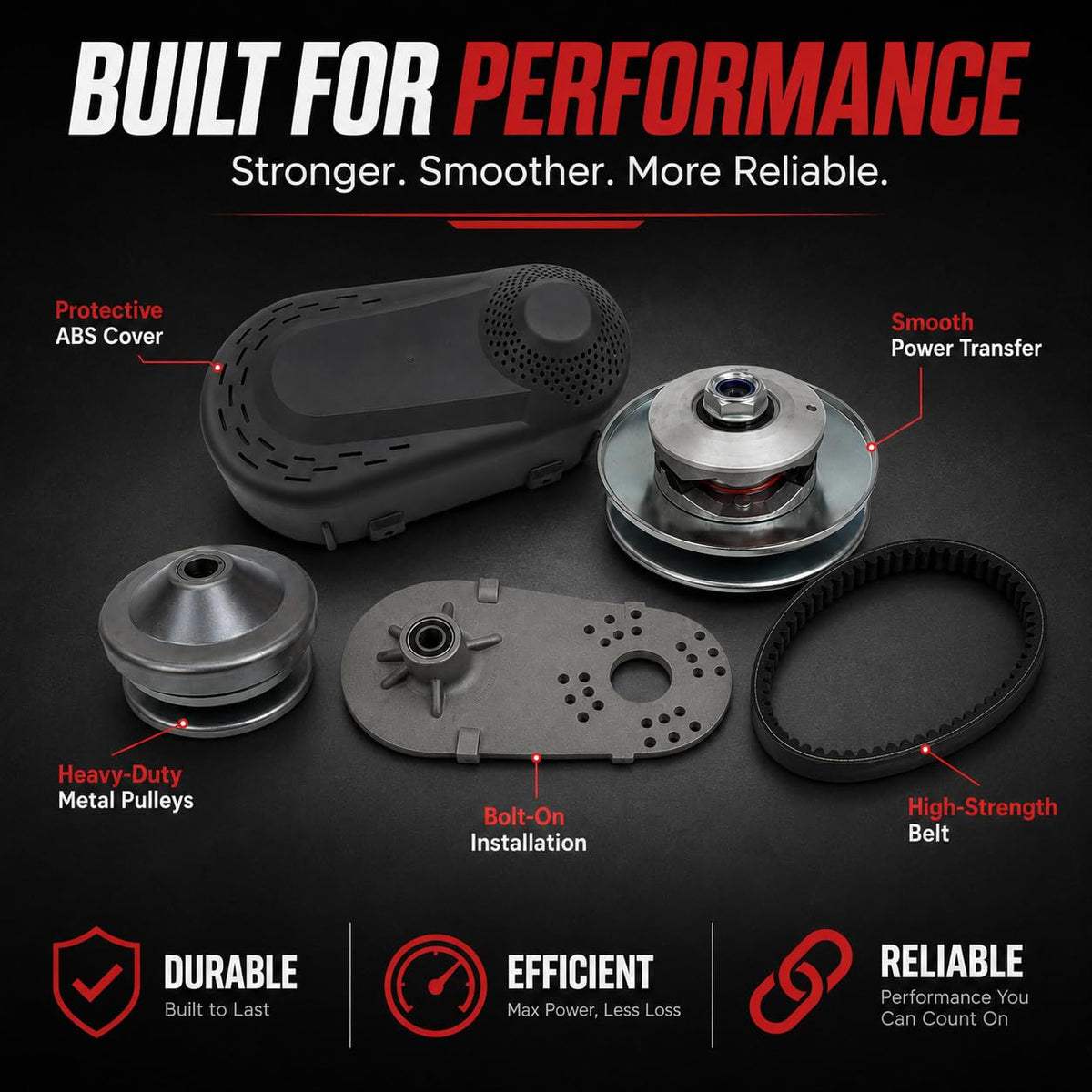 3/4” 10T #40/41/420 Chain Torque Converter Kit O275564