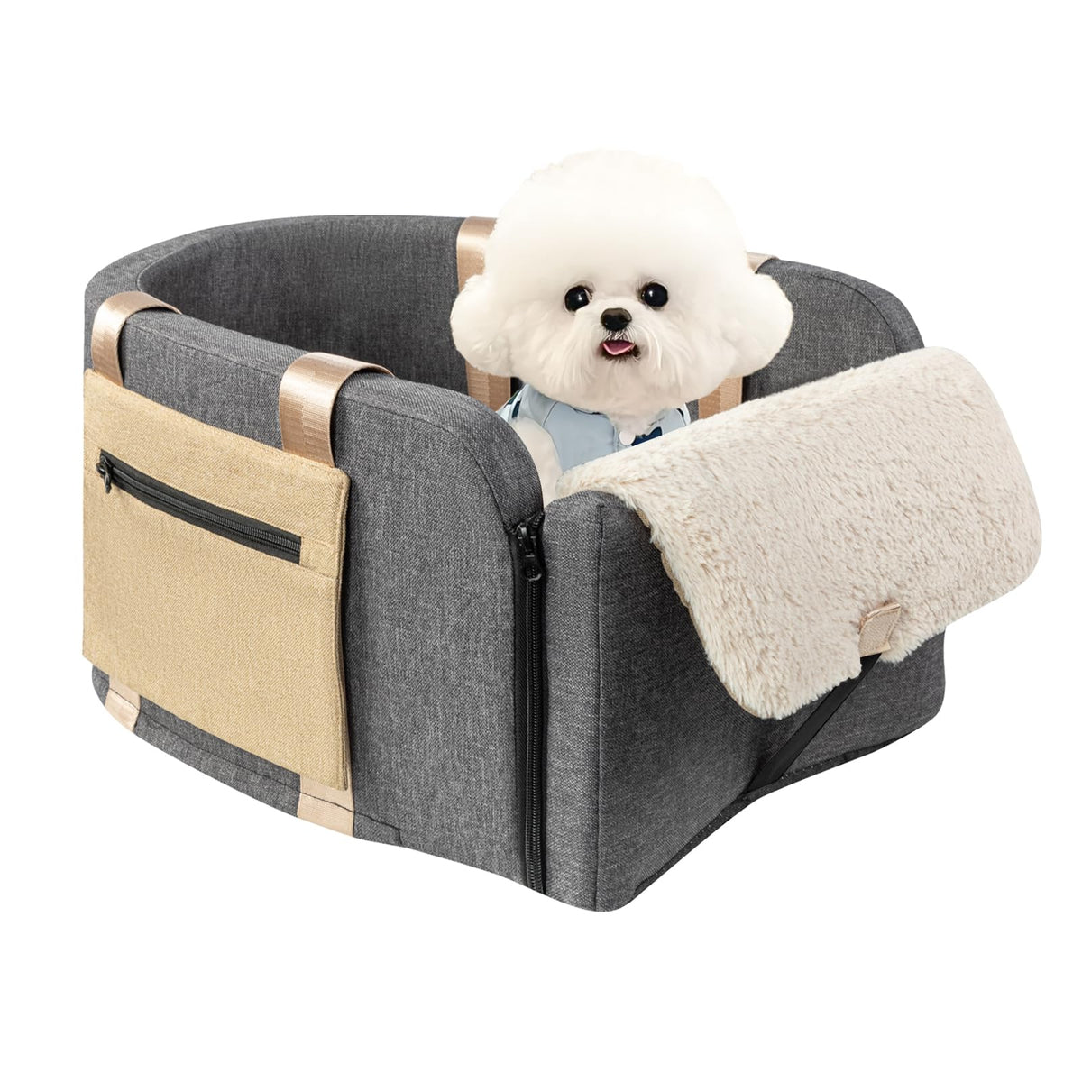 Center Console Dog Car Seat to 18lbs T482