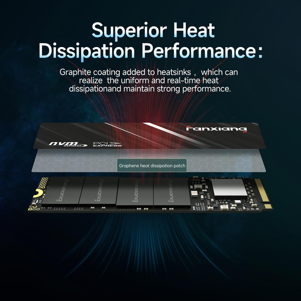 512GB PCle 3.0x4 NVMe M.2 2280 Internal Solid State Drive X107