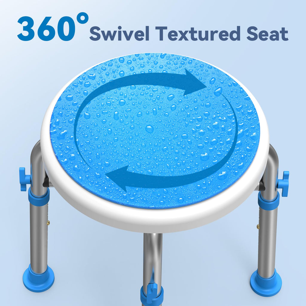 Swivel Shower Chair with Reinforced Crossing Bar J54613