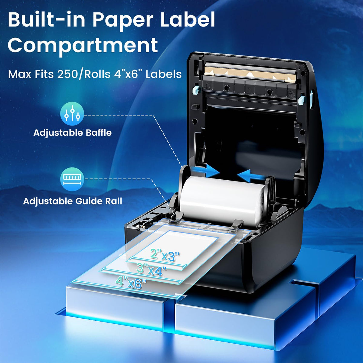 Bluetooth Shipping Label Printer N87089
