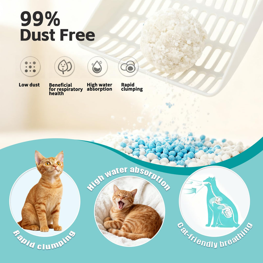 Cassava Cat Litter Odor Control Dust-Free Clumping X18531