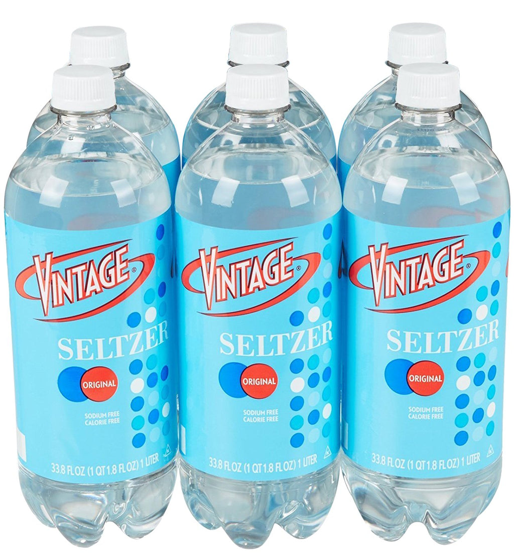 Vintage Seltzer Water 33.8 fl oz 6-Pack B8713