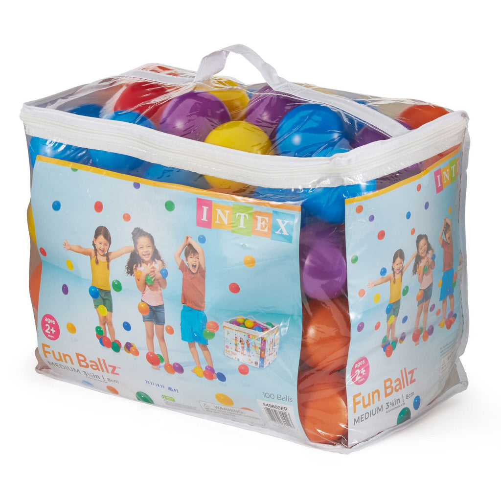 Large Plastic Ballz for Ball Pits, 100-Count R202193