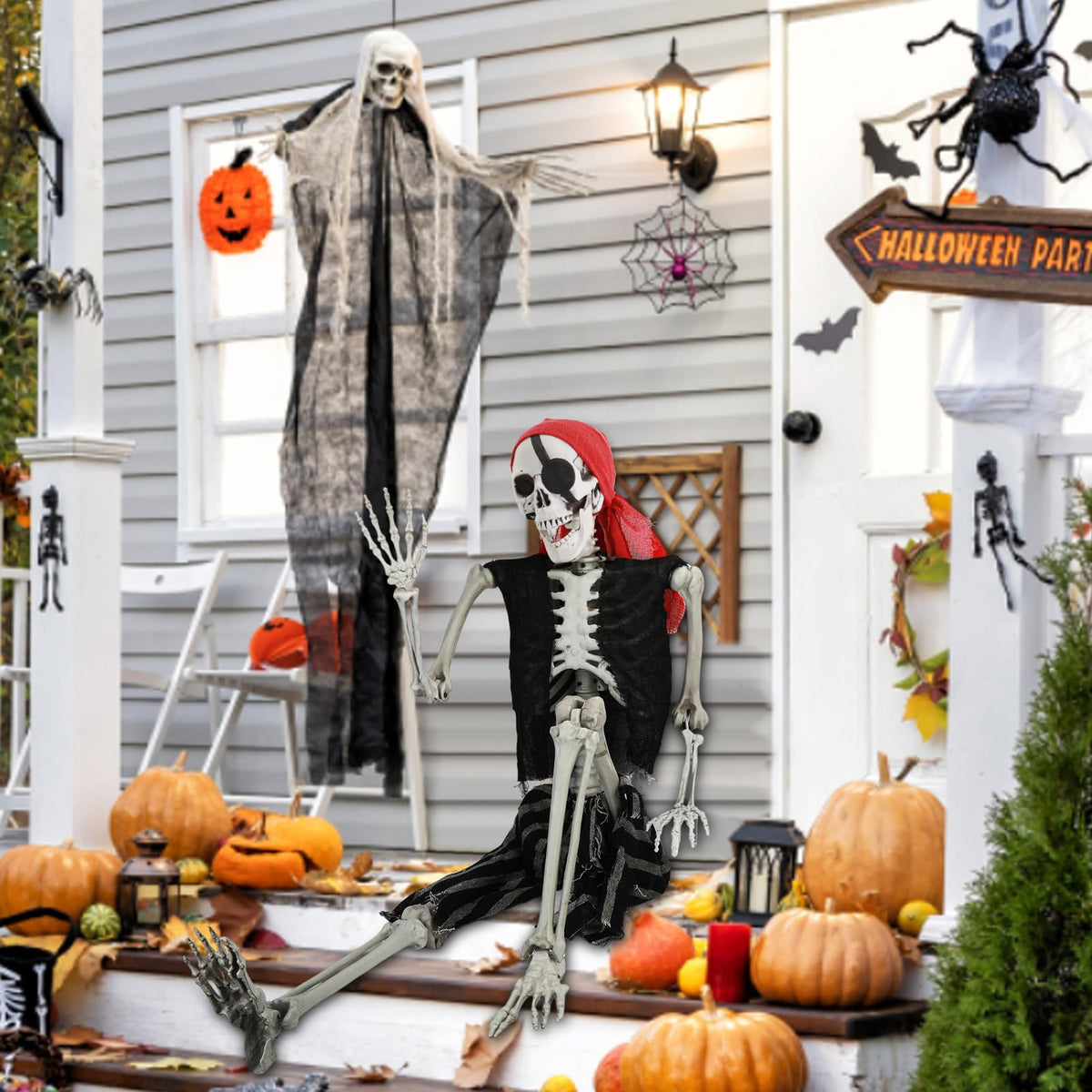 Life Size Skeleton with Joints Y33890
