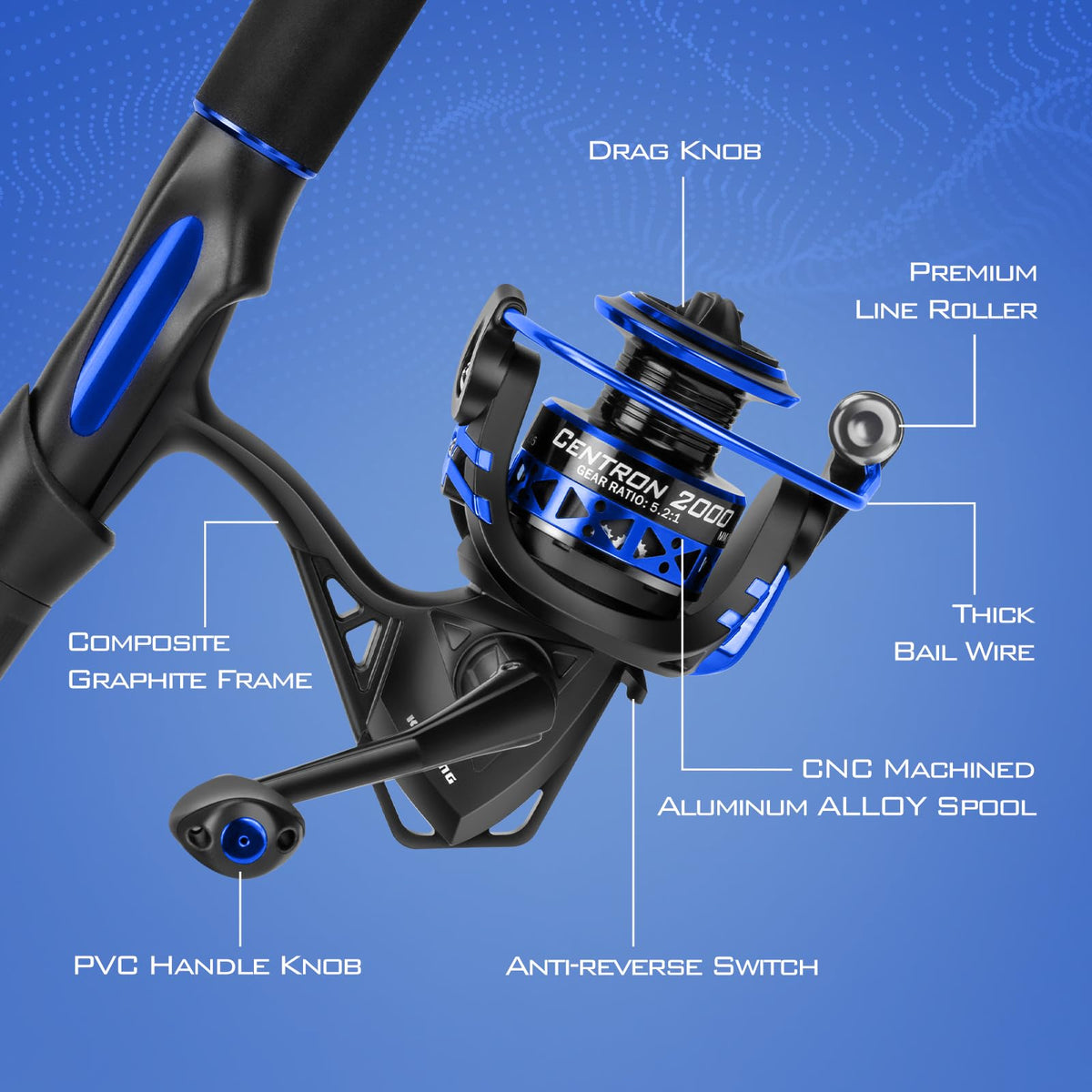 Fishing Rod and Reel Combo W879271