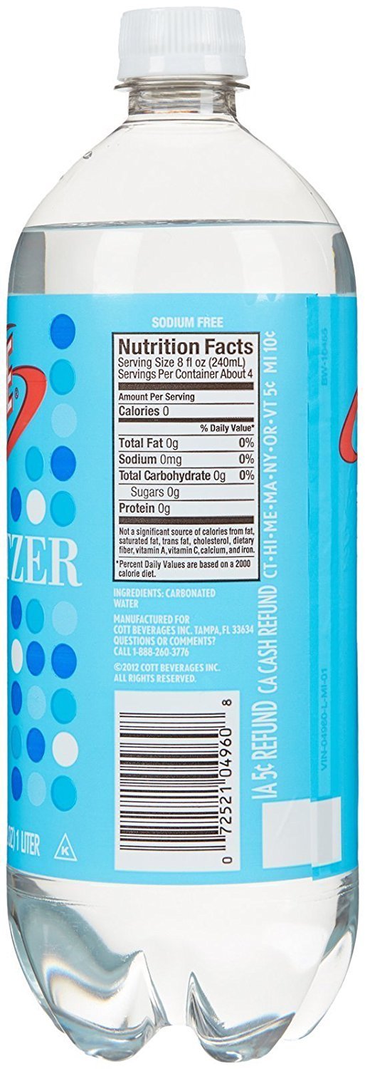 Vintage Seltzer Water 33.8 fl oz 6-Pack B8713