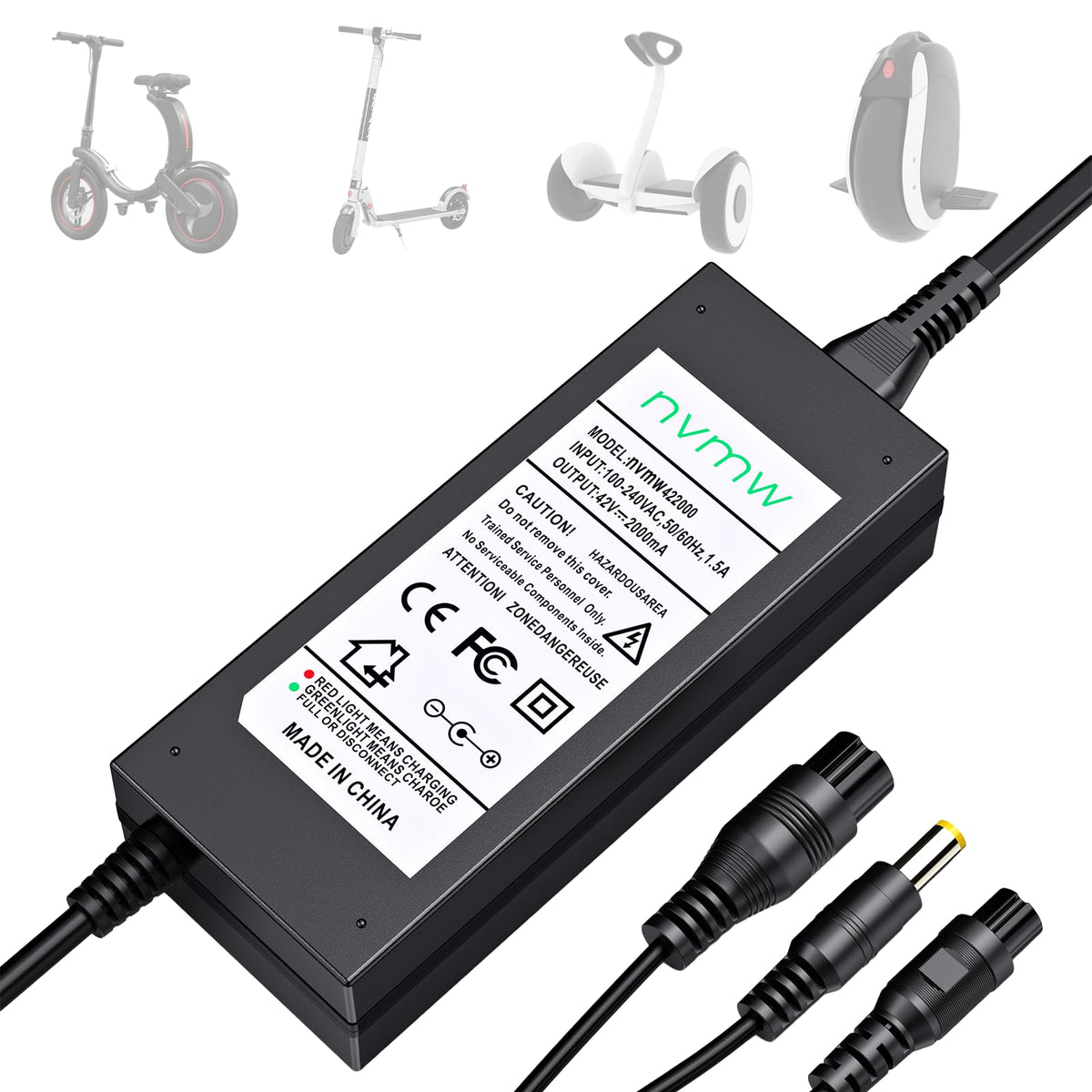 3 in 1 Replacement Charger 3 Claw Female Port A395