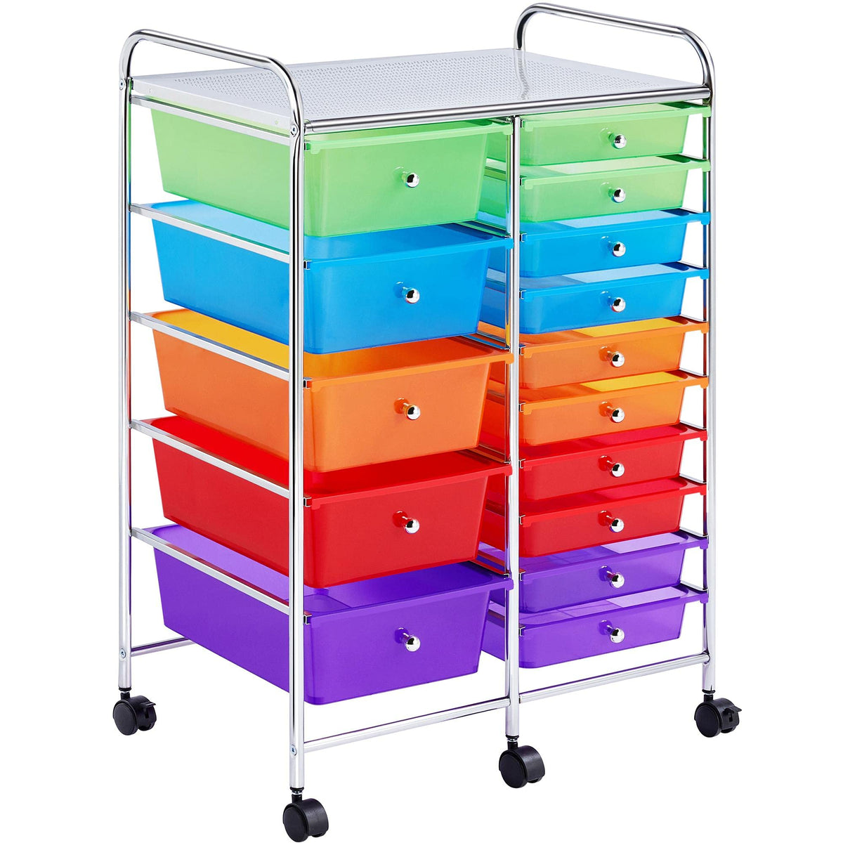 15 Drawer Rolling Storage Cart I430