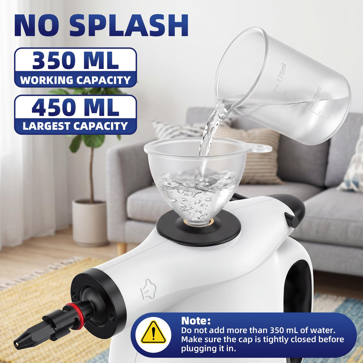 Handheld Steam Cleaner with 11PCS Accessories A5397
