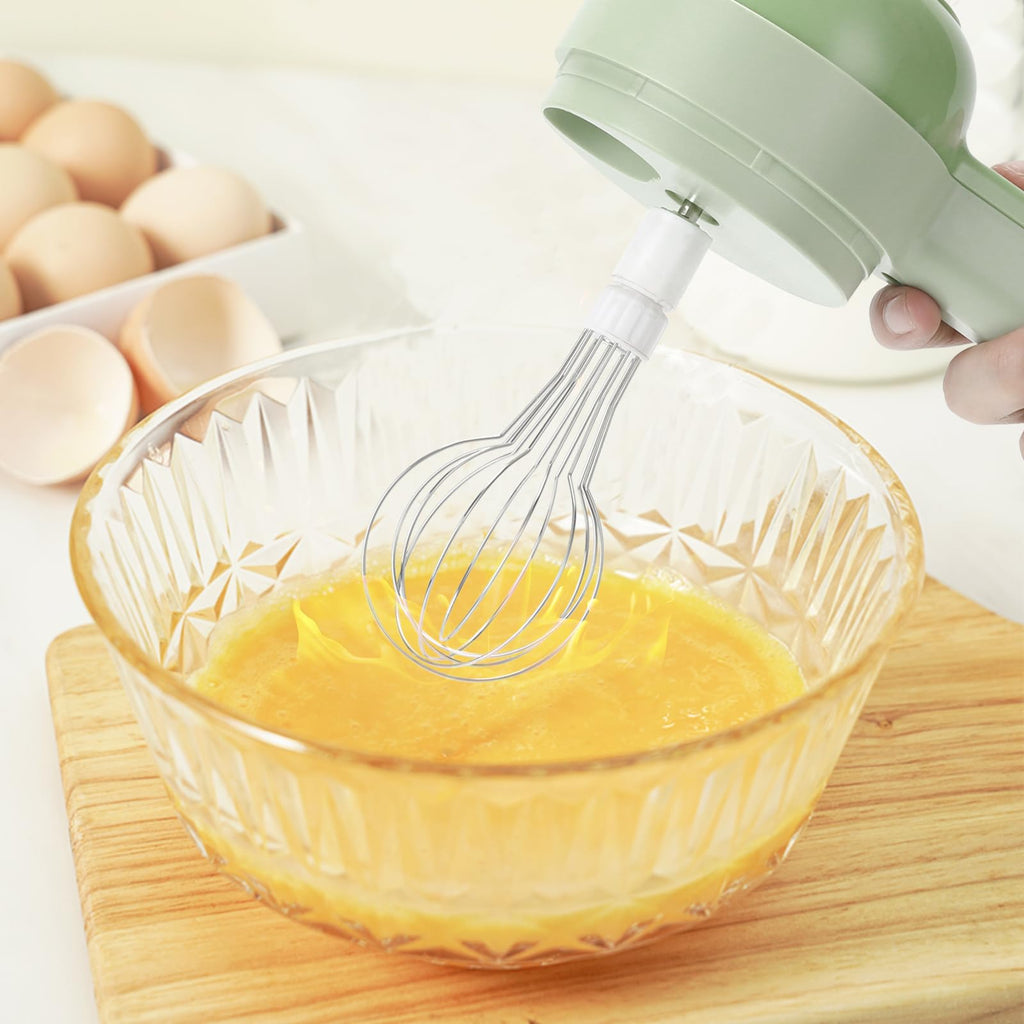 Portable Wireless Electric 4-in-1 Vegetable Cutter Set R427189