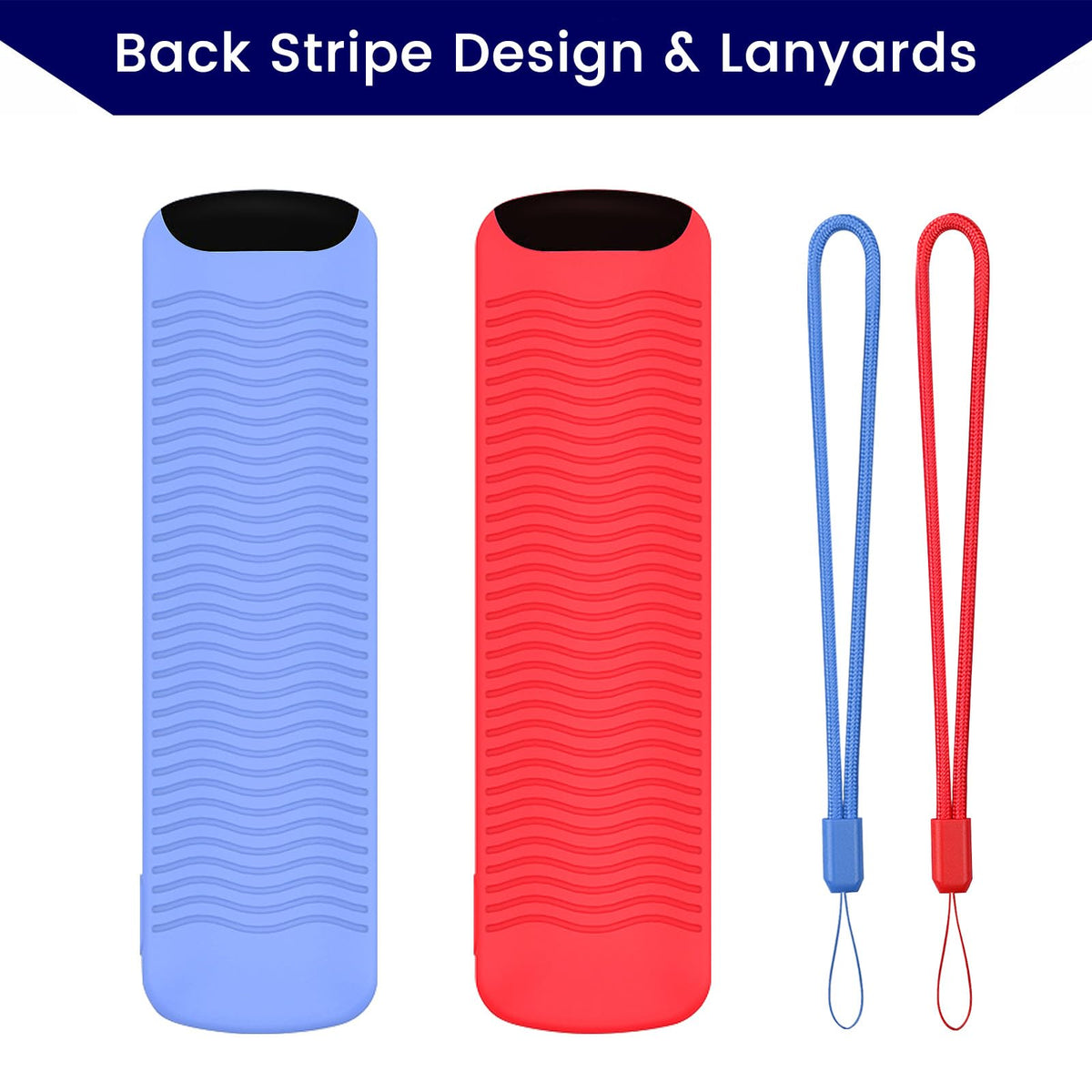 Blue & Red Remote Cover 2-Pack B9098