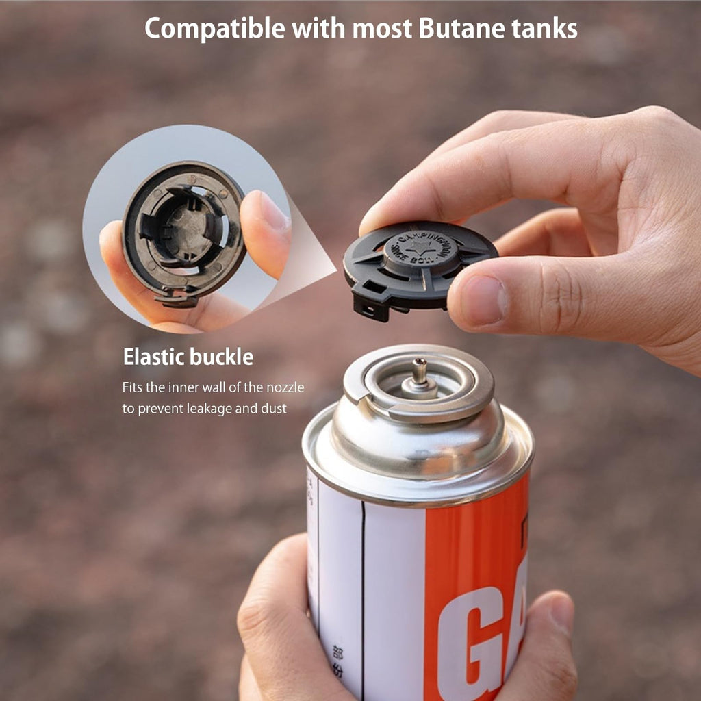 Butane Fuel Canister Protective Caps 4-Pack Y44637