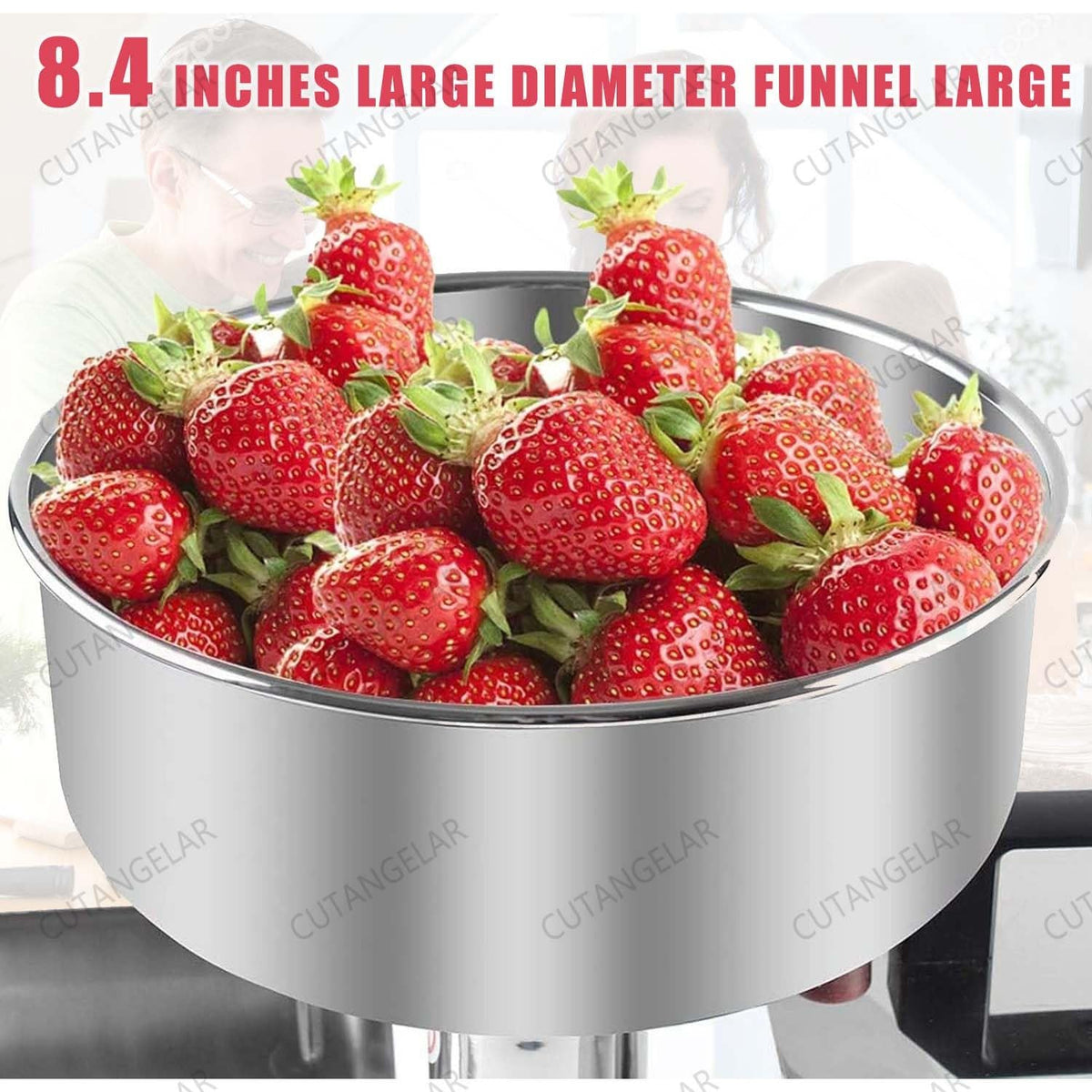 450W Electric Ketchup Maker with Adjustable Discharge Chute G434707