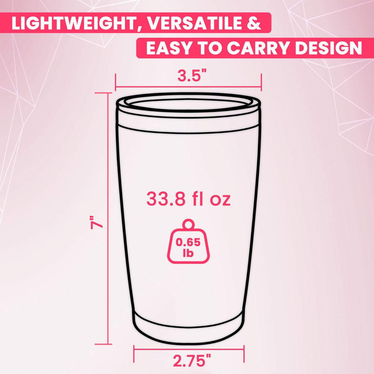 20 oz Stainless Steel Insulated Tumbler with Leak Proof Lid J58907
