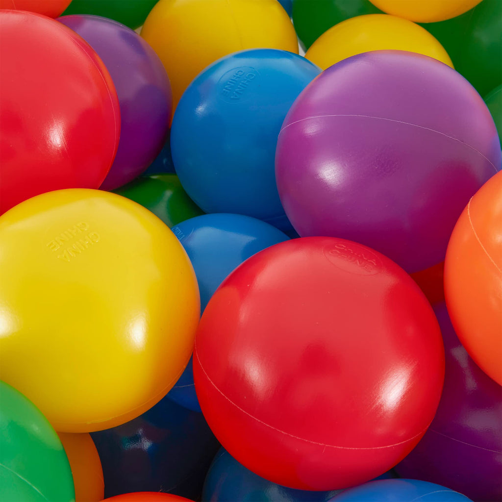 Large Plastic Ballz for Ball Pits, 100-Count R202193