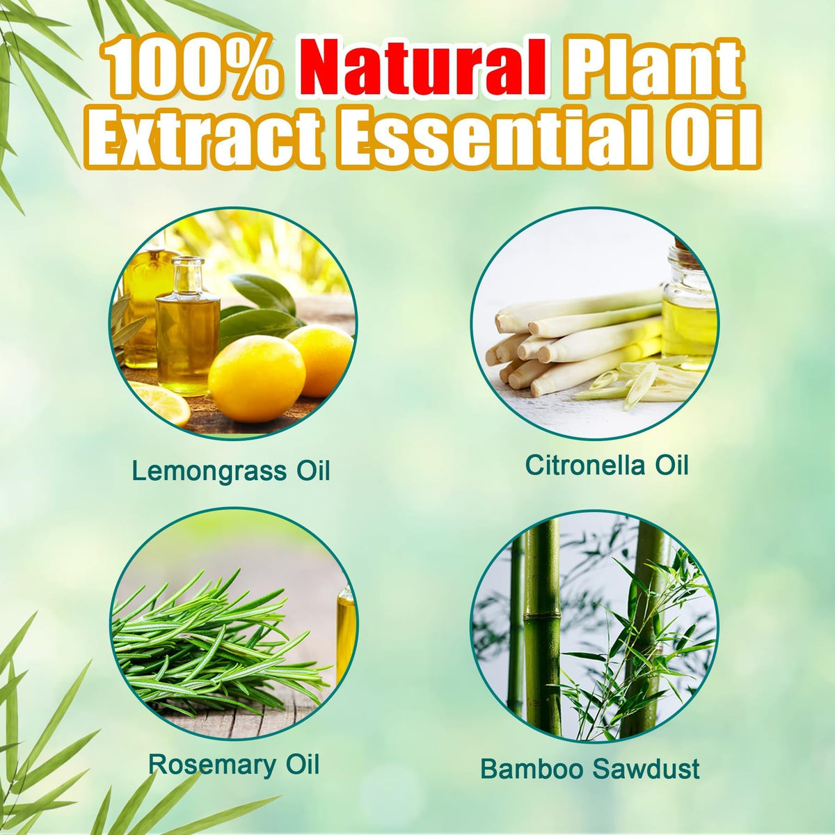 120 Pcs Citronella Oil Incense Sticks I1446