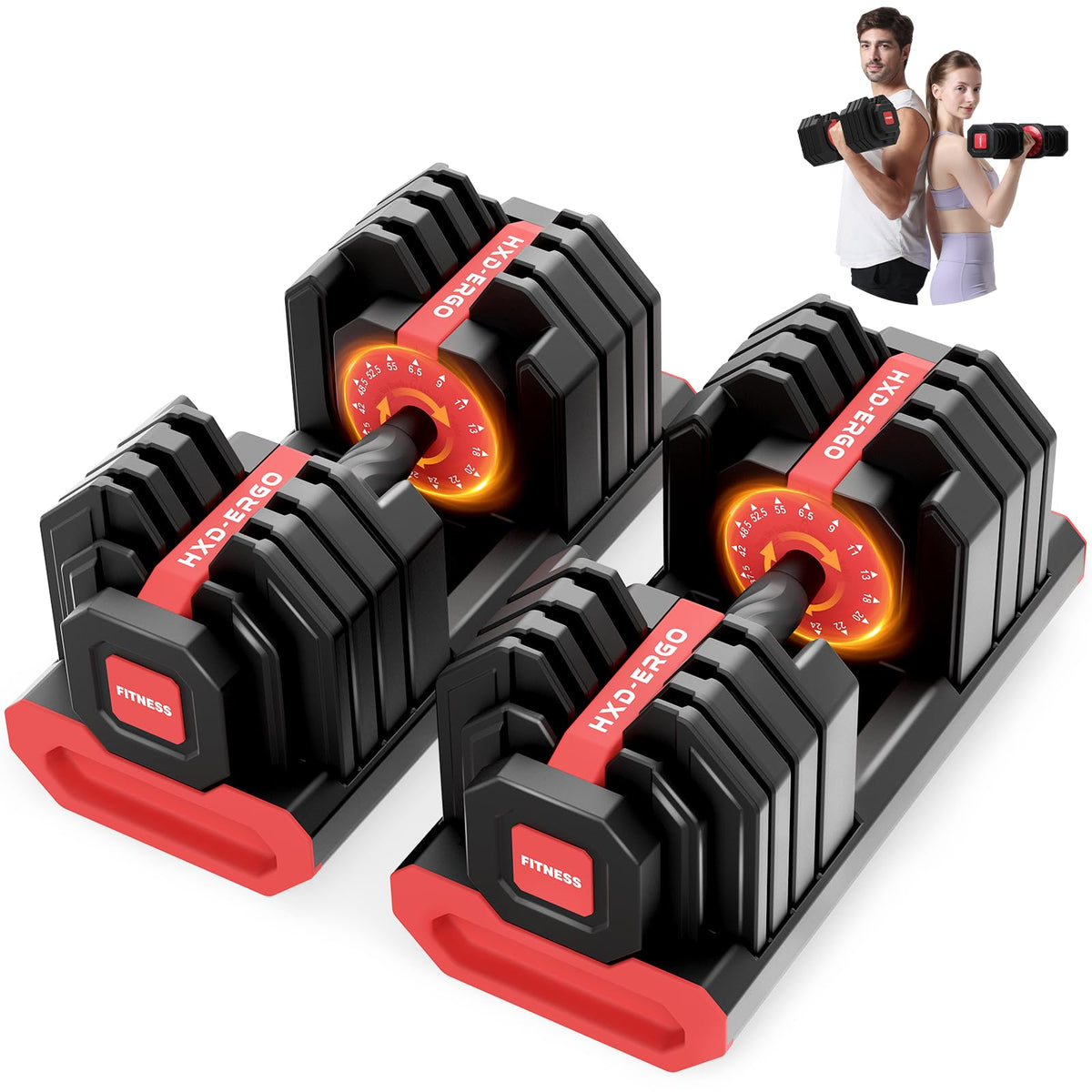 15 in 1 Adjustable Dumbbell Weight V45445