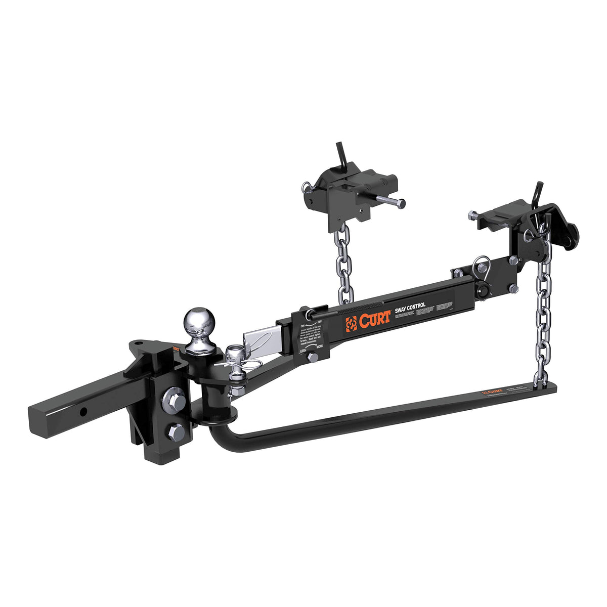 Round Bar Weight Distribution Hitch with Sway Control Q799