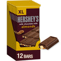 Milk Chocolate with Almonds Candy Bars, 4.25 oz, 12 ct Y908