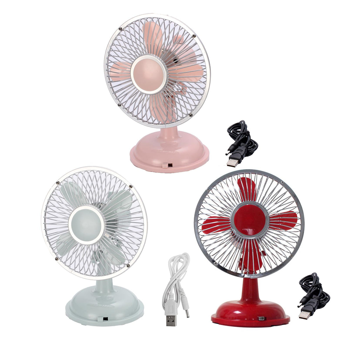 2-Speed Oscillating Desk Fan L8779
