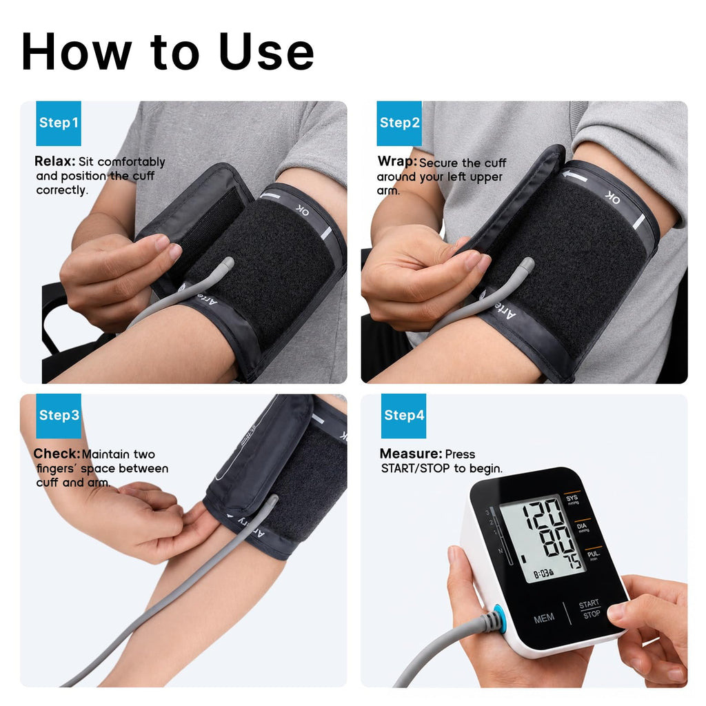 Accurate Upper Arm Blood Pressure Monitor N141