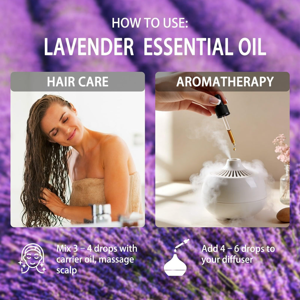 Lavender and Watermelon Essential Oil 4 Fl Oz X179