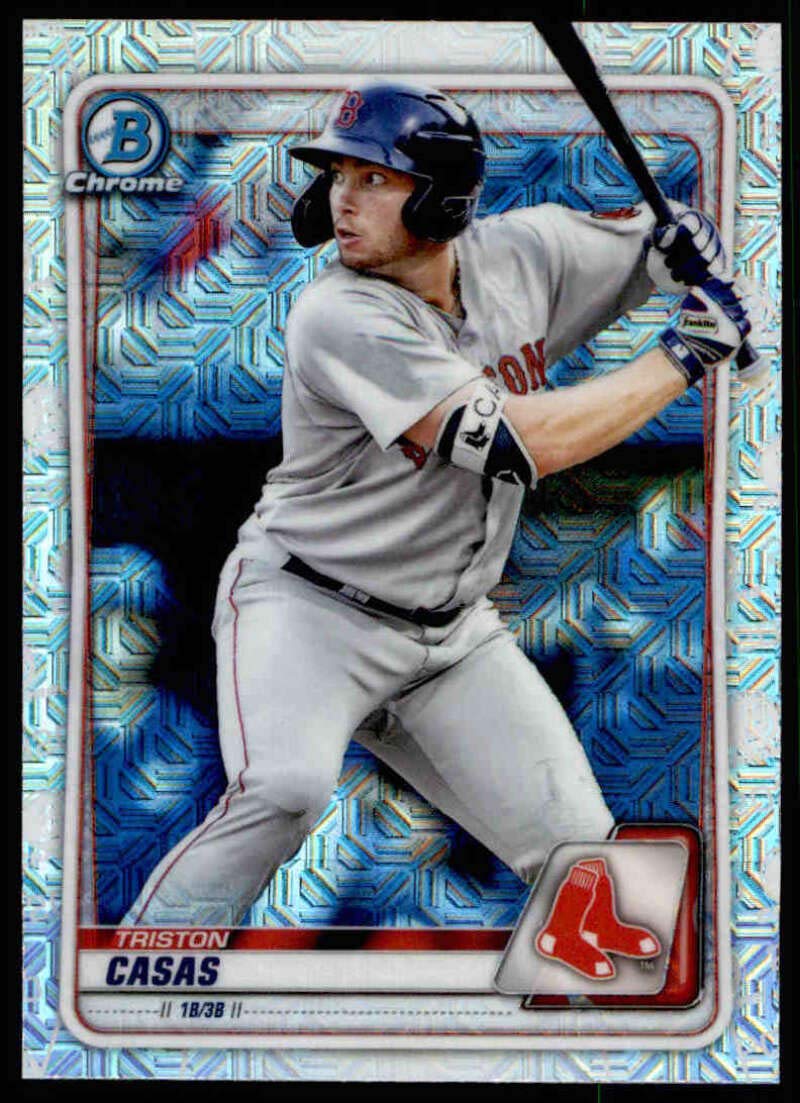 2020 Bowman Mega Box Chrome Prospect Mojo Refractors Baseball O337