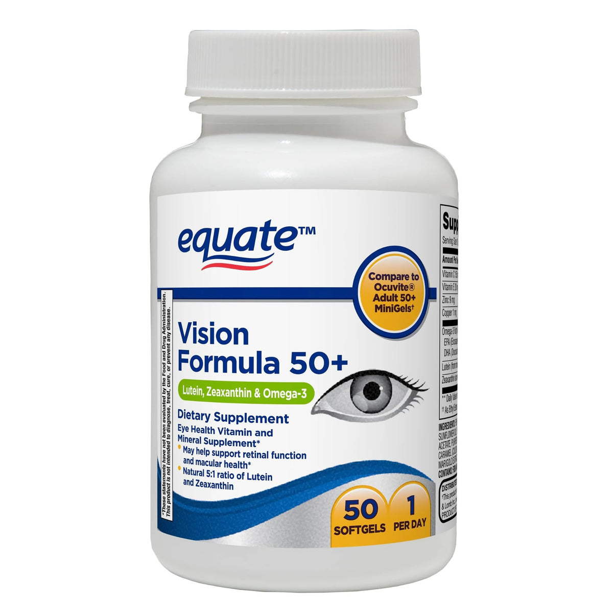 50 Count Soft Gels Dietary Supplement L59262