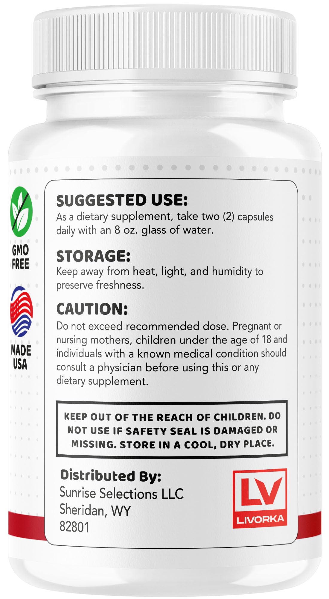 180 Capsules Supplement H6910