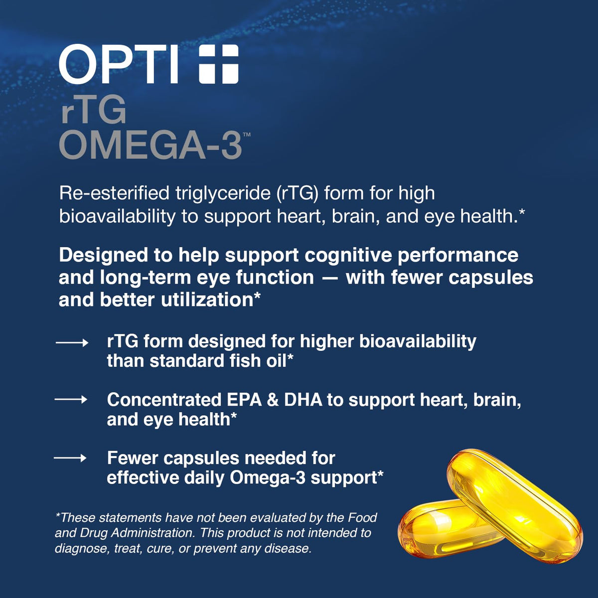 Omega 3 Fish Oil 1200mg Softgels 120 Ct D4982