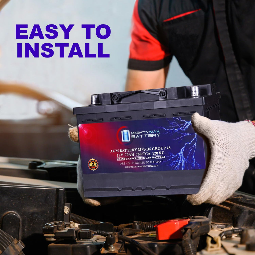 12V 70 AH AGM Car Battery R553