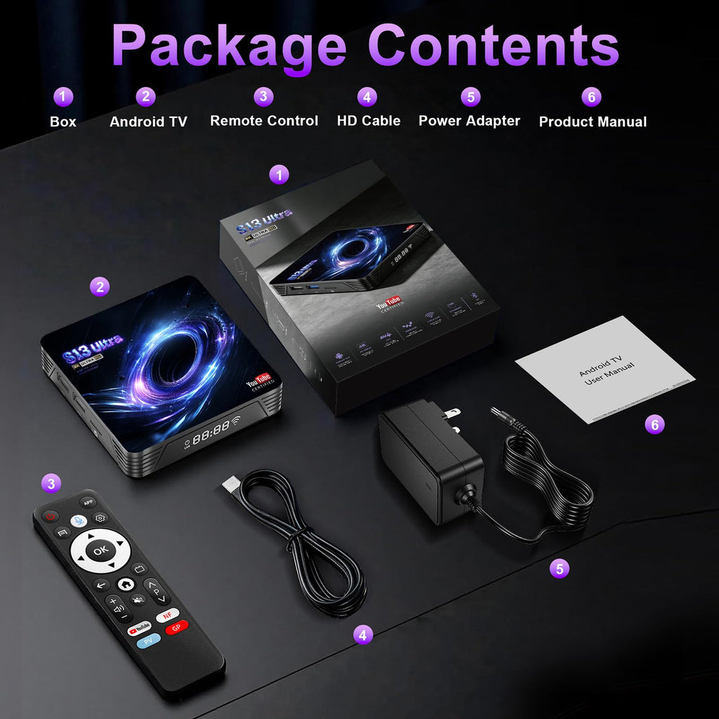 Android TV Box 4K Streaming Device N533854