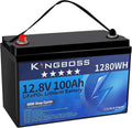 12V 100Ah LiFePO4 Lithium Battery with 100A Smart BMS H938038