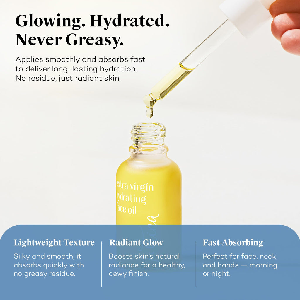 Extra Virgin Hydrating Face Oil 1 oz Q564