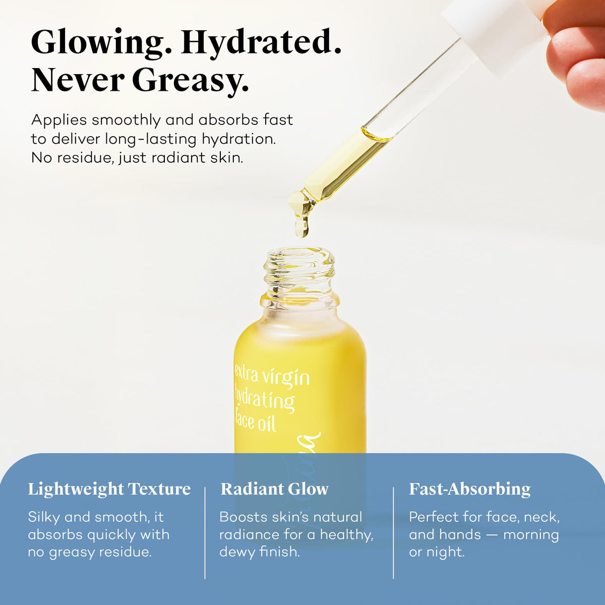 Extra Virgin Hydrating Face Oil 1 oz Q564