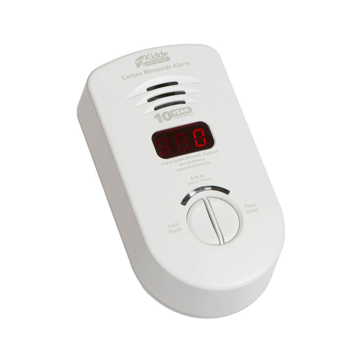 Carbon Monoxide Detector, Plug In Wall with 10-Year Battery Backup, Digital LED Display Z455