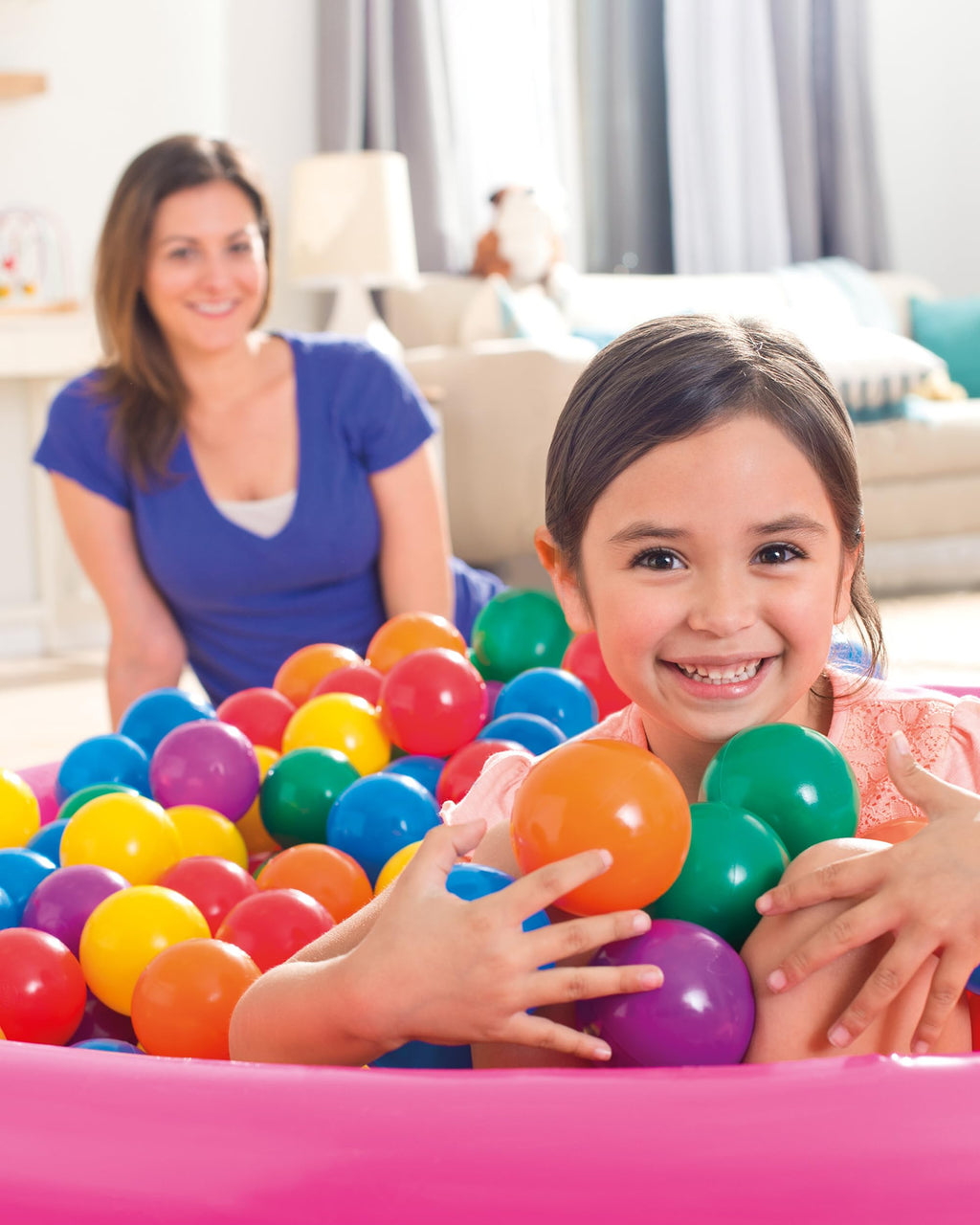 Large Plastic Ballz for Ball Pits, 100-Count R202193