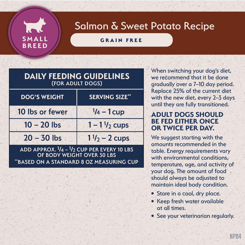 Salmon & Sweet Potato 12 lb E192430