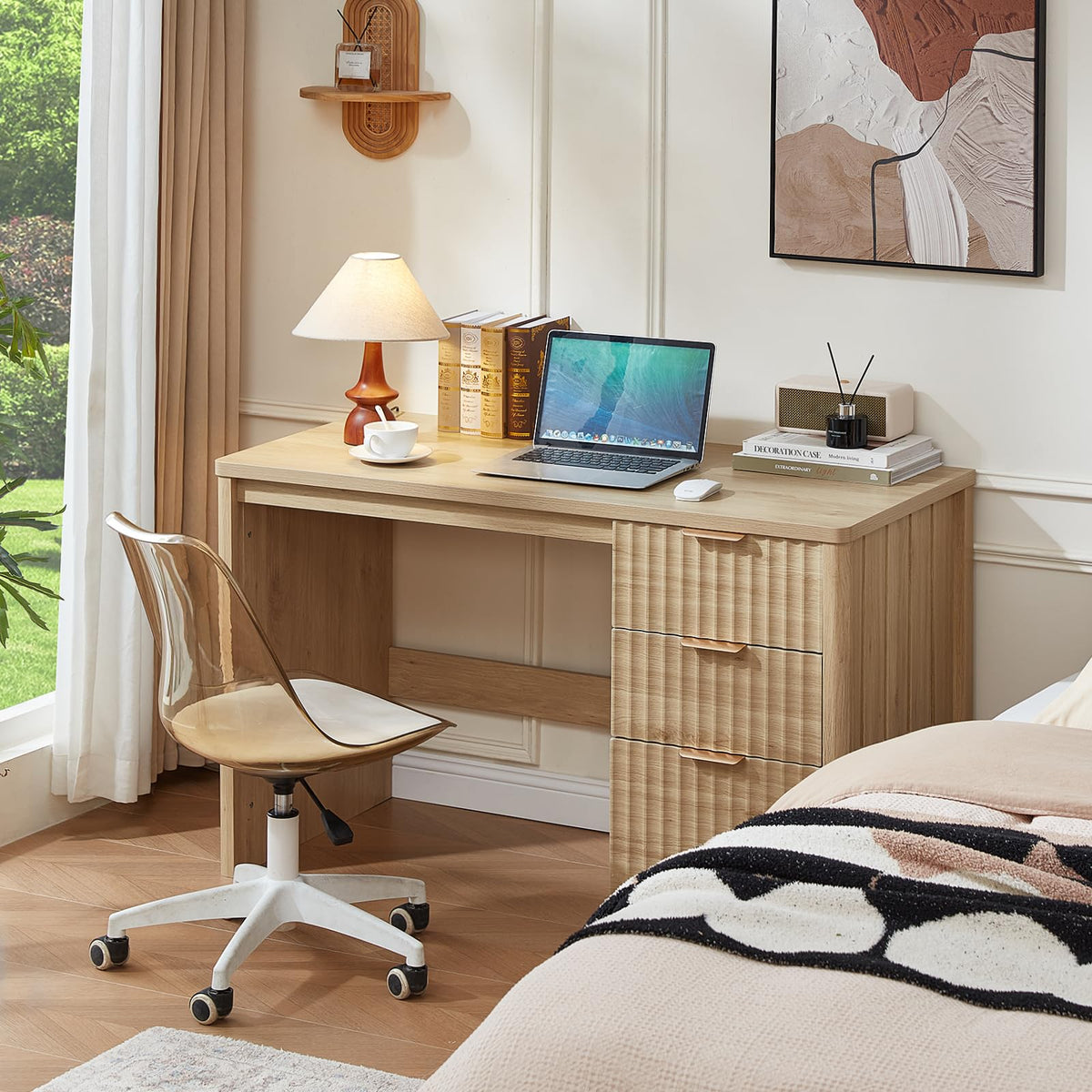 Office Desk with 3 Drawers I674043