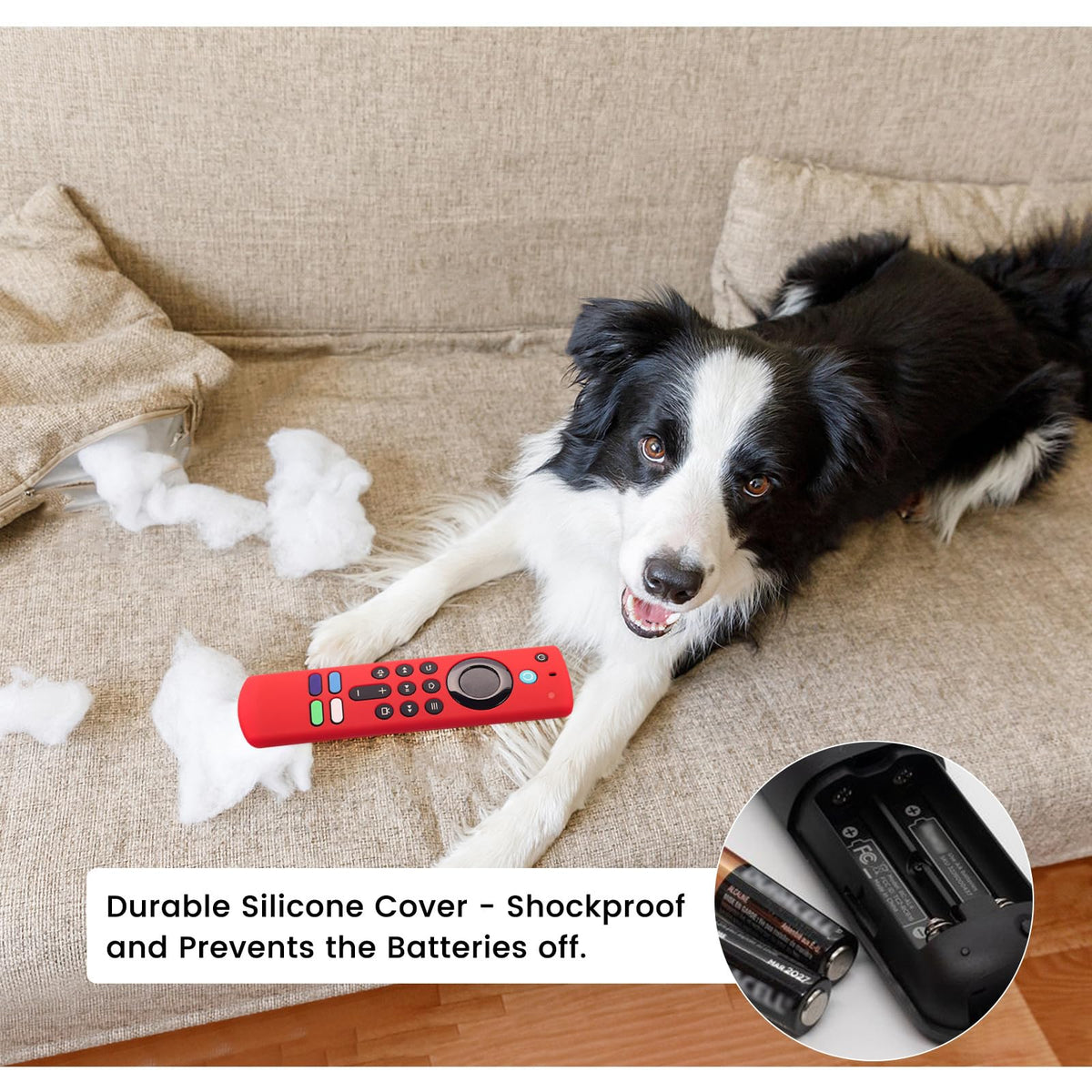 Blue & Red Remote Cover 2-Pack B9098