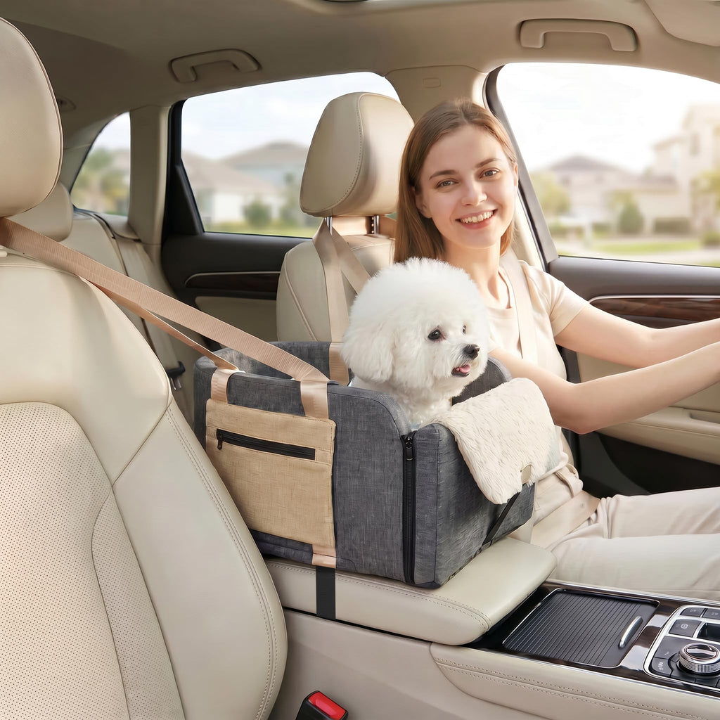 Center Console Dog Car Seat to 18lbs T482