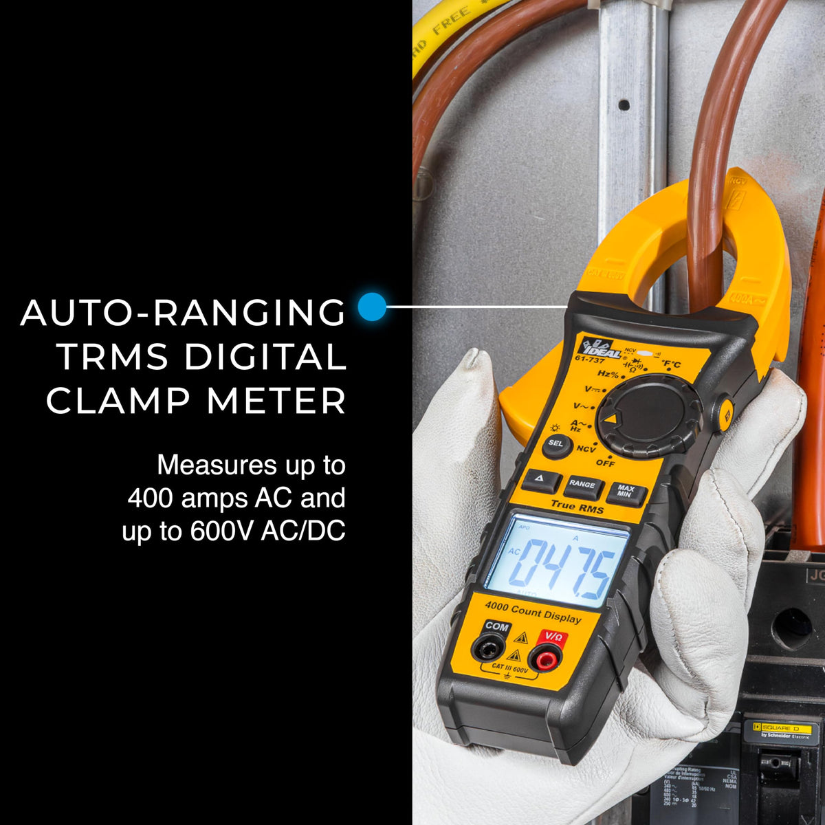 Digital AC Clamp Meter 400A 600V L4209