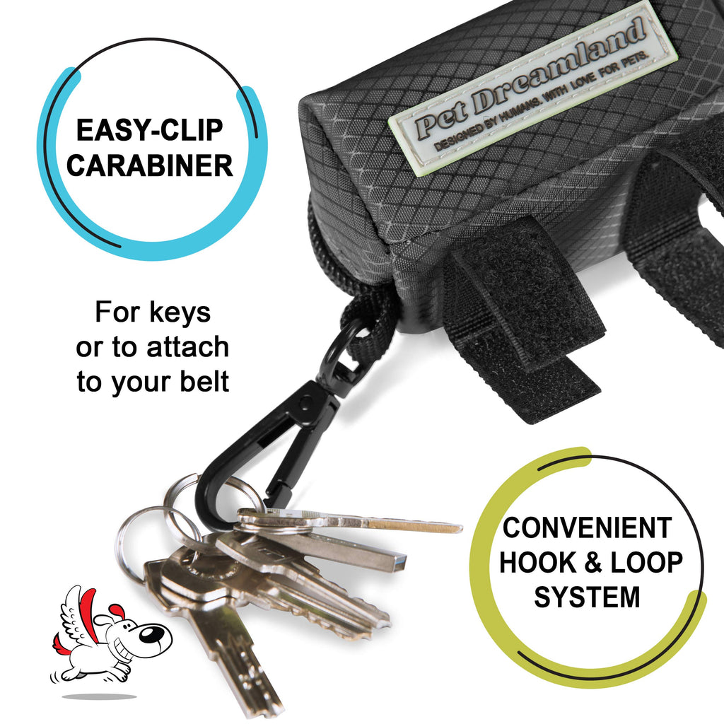 Hands Free Dog Leash and Poop Bag Dispenser U103112