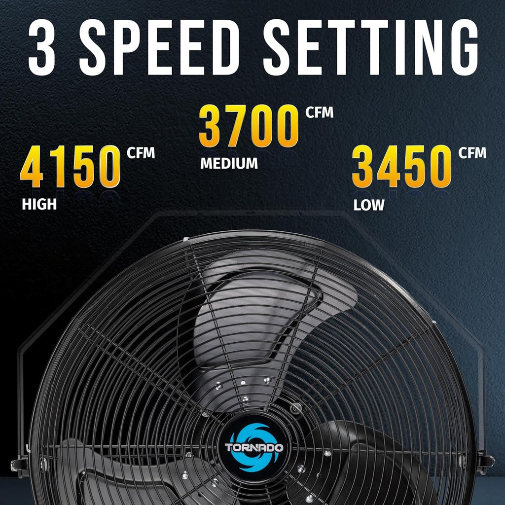 20-Inch High Velocity Wall Fan U212