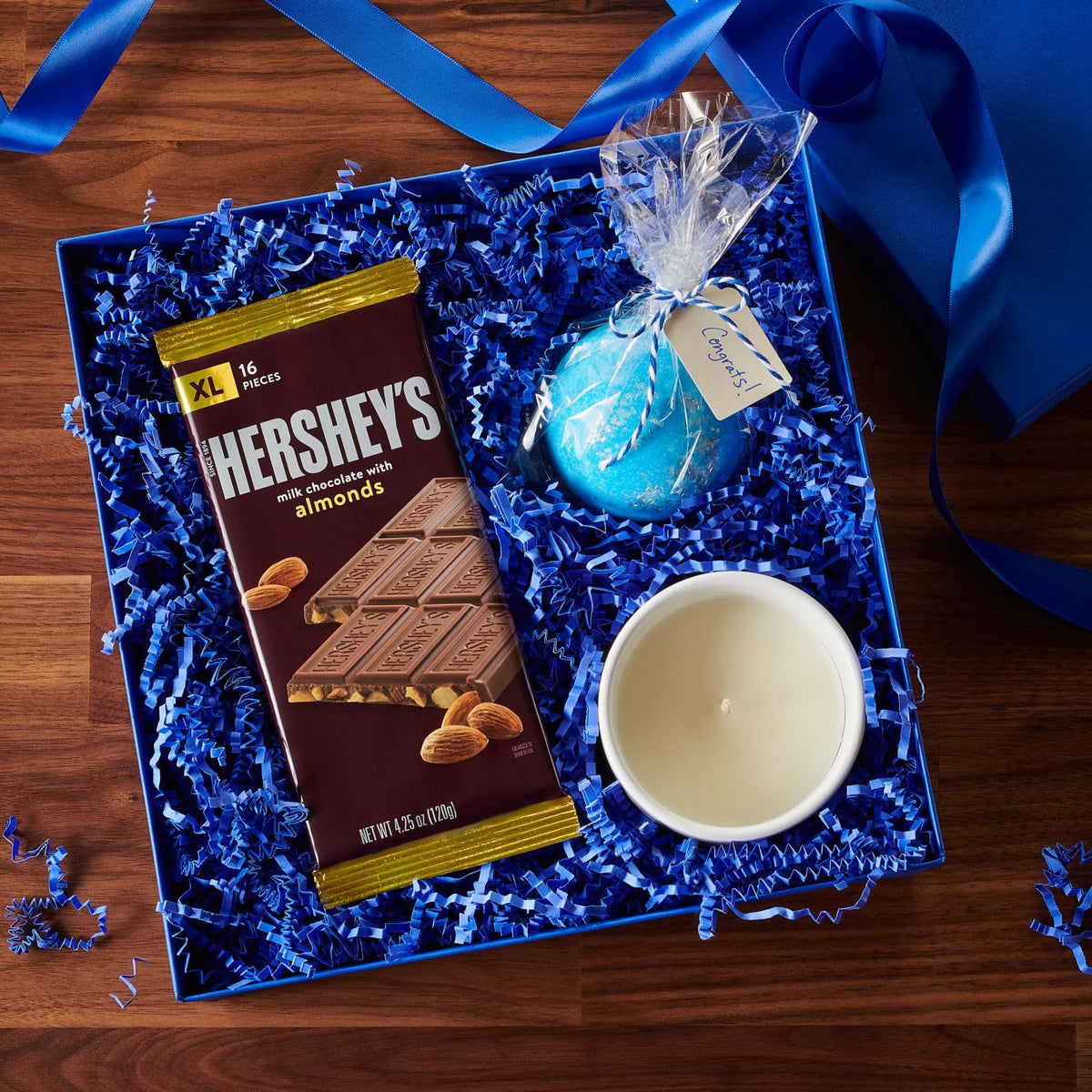 Milk Chocolate with Almonds Candy Bars, 4.25 oz, 12 ct Y908