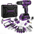 20V Cordless Power Drill Tool Kit Set with Battery Q42487