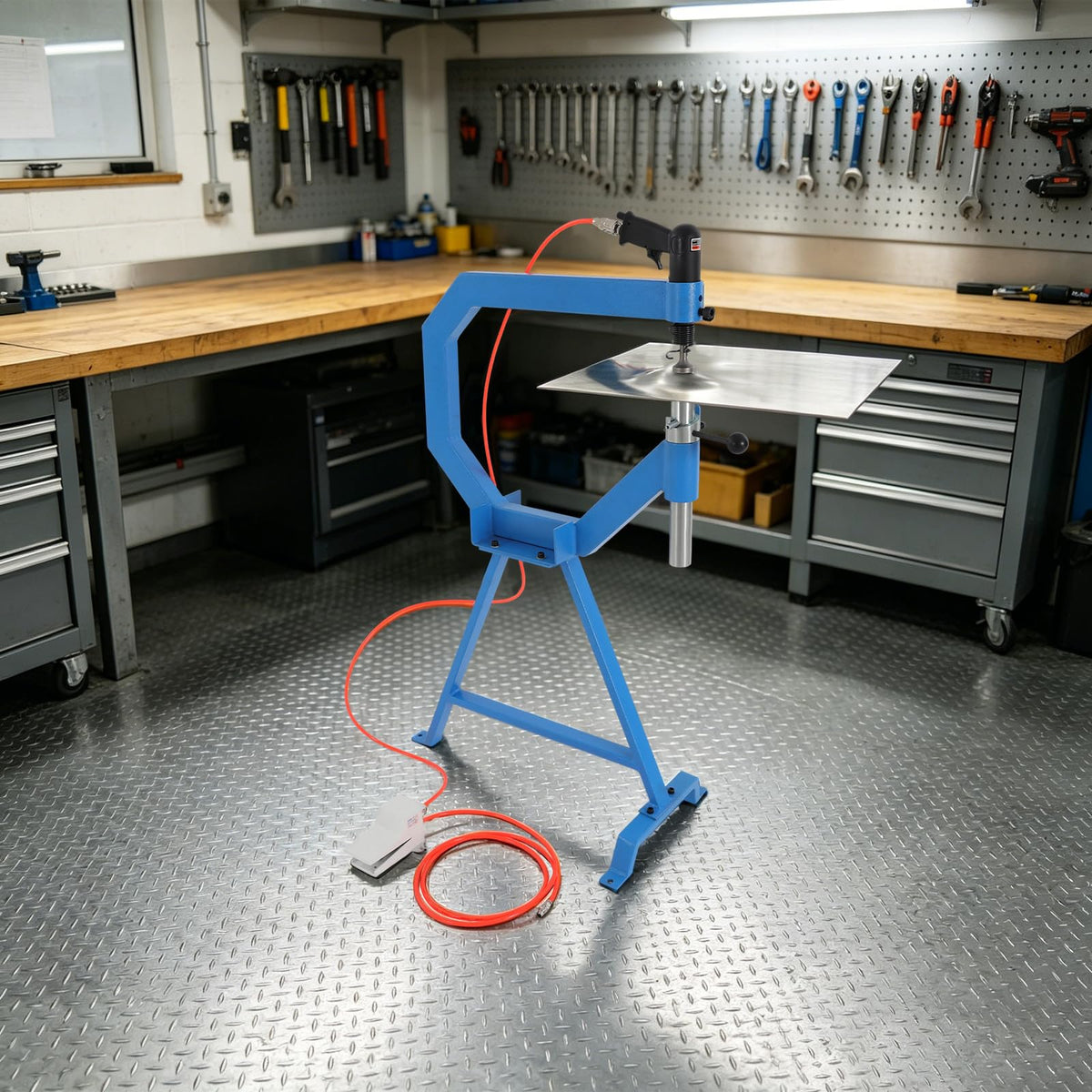 Pneumatic Planishing Hammer with Foot Pedal U275953