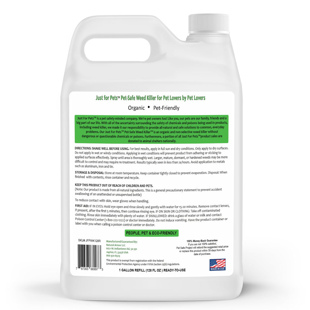 Pet Safe Weed Killer 1 Gallon with Sprayer J2484
